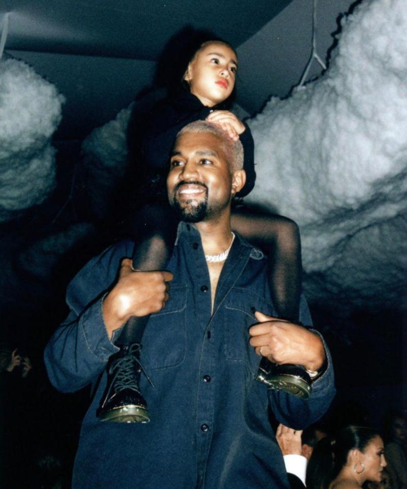  Kanye has proved himself to be a doting dad