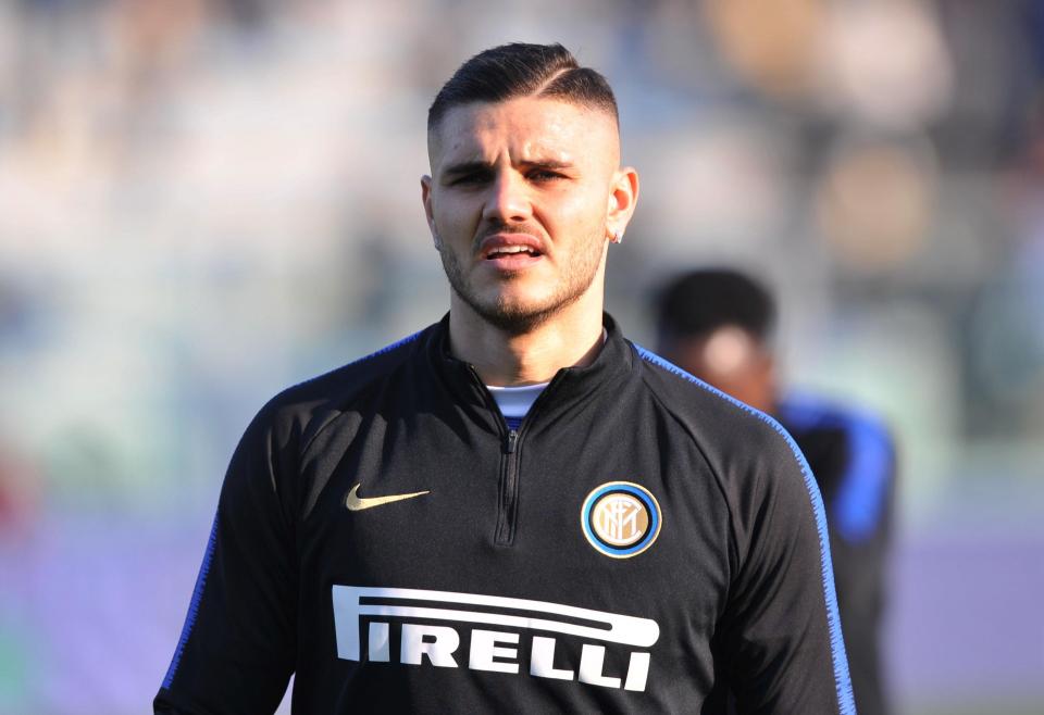  Mauro Icardi missed Inter Milan's first training session of 2019