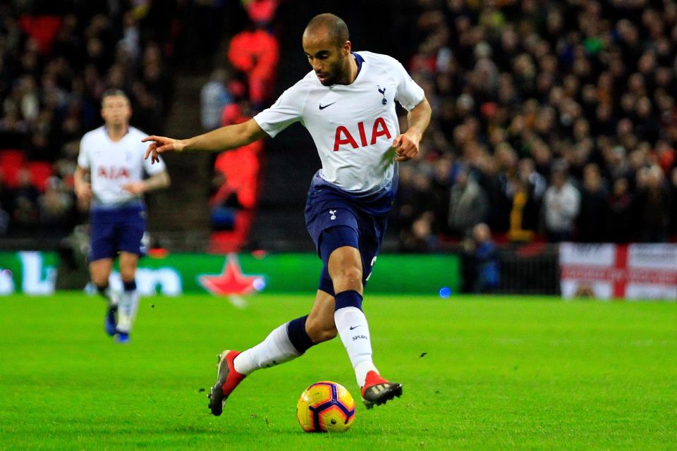  Lucas Moura could also come in with Kane crocked