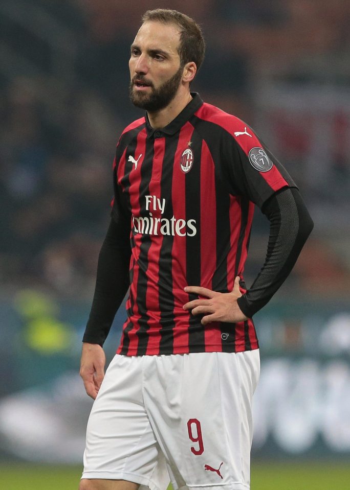  The Spaniard could be heading to AC Milan, with Gonzalo Higuain heading in the other direction