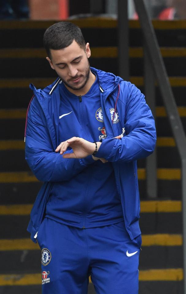  Chelsea fans are certain it is only a matter of time before Eden Hazard leaves for Real Madrid