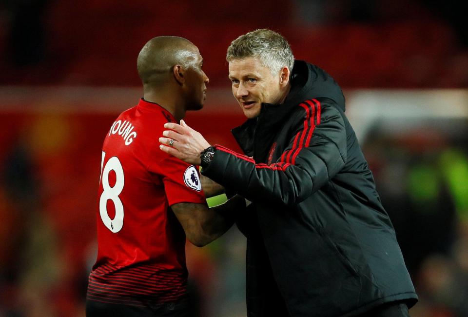  Ashley Young is another veteran full-back who could leave the club