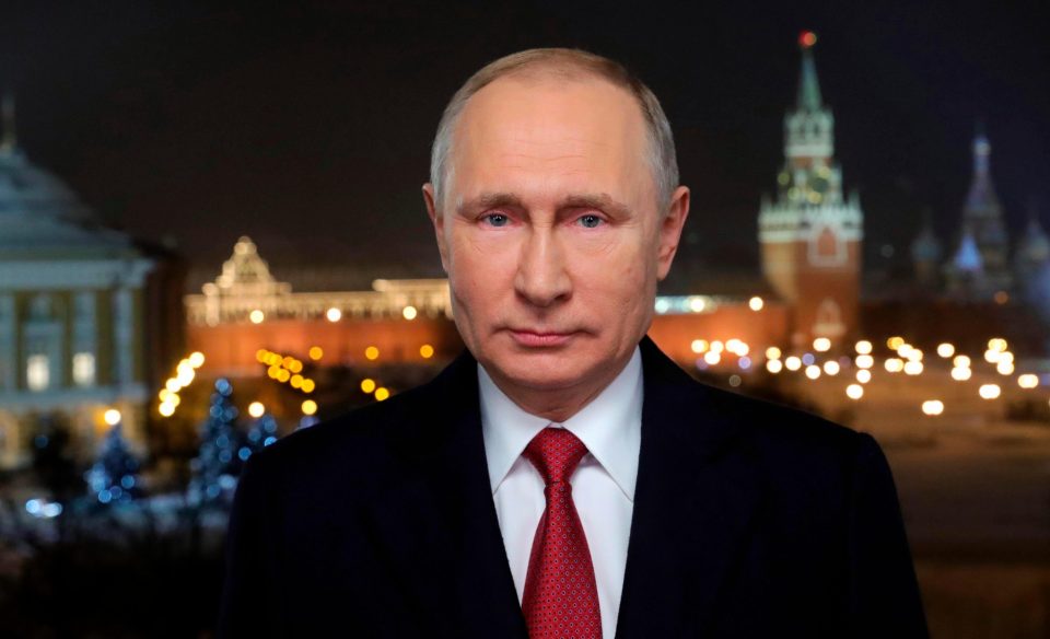  Russian president Vladimir Putin has been accused of playing games