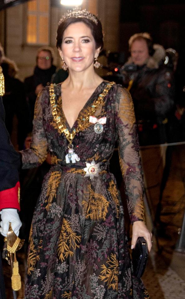  Crown Princess Mary of Denmark was the second highest spender with £92,125