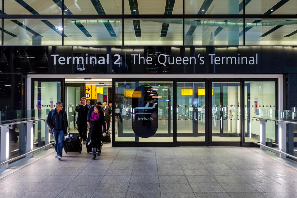 Heathrow T2's floors are designed to subtly guide passengers