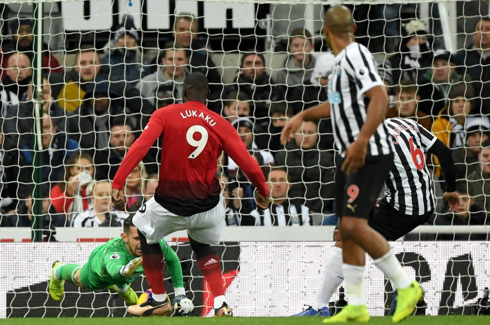  Romelu Lukaku scored just 38 seconds after coming off the bench in a win for Man Utd at Newcastle