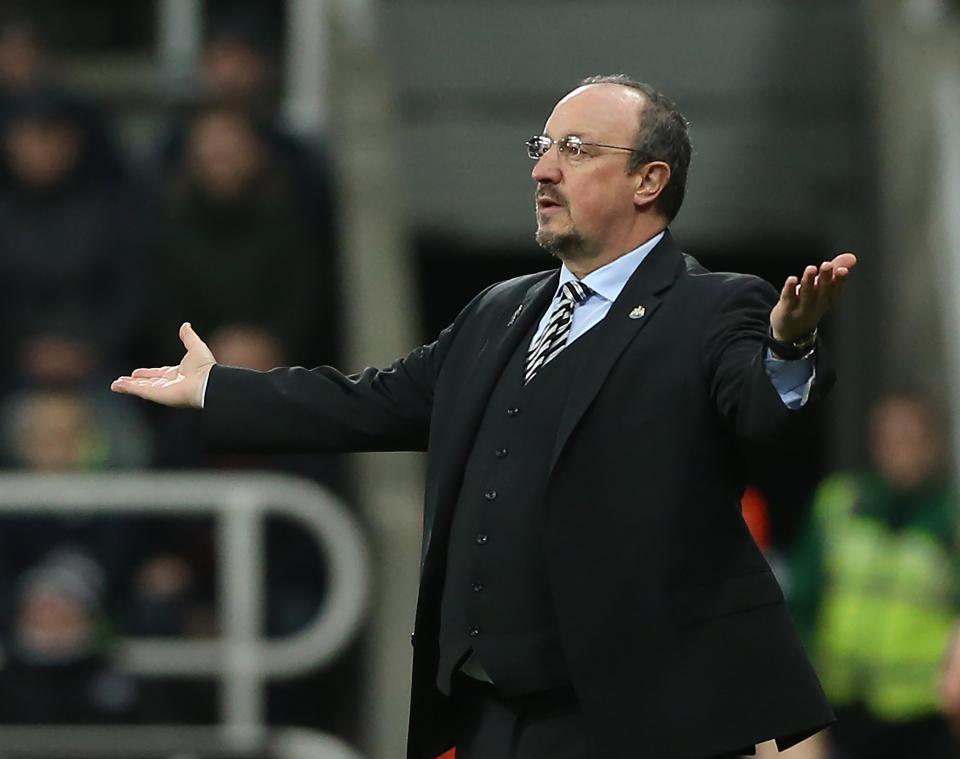  Benitez is out of contract this summer and will snub a new deal if Newcastle do not back him with new players