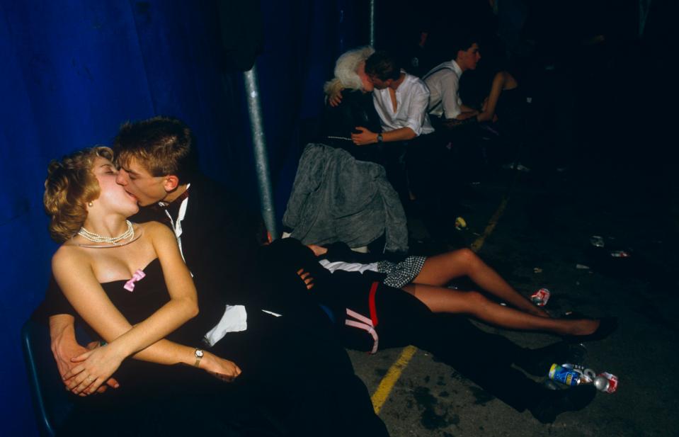  Parties organised by Davenport were synonymous with photos of young toffs in black tie burrowing under the skirts of 'Sloanes'