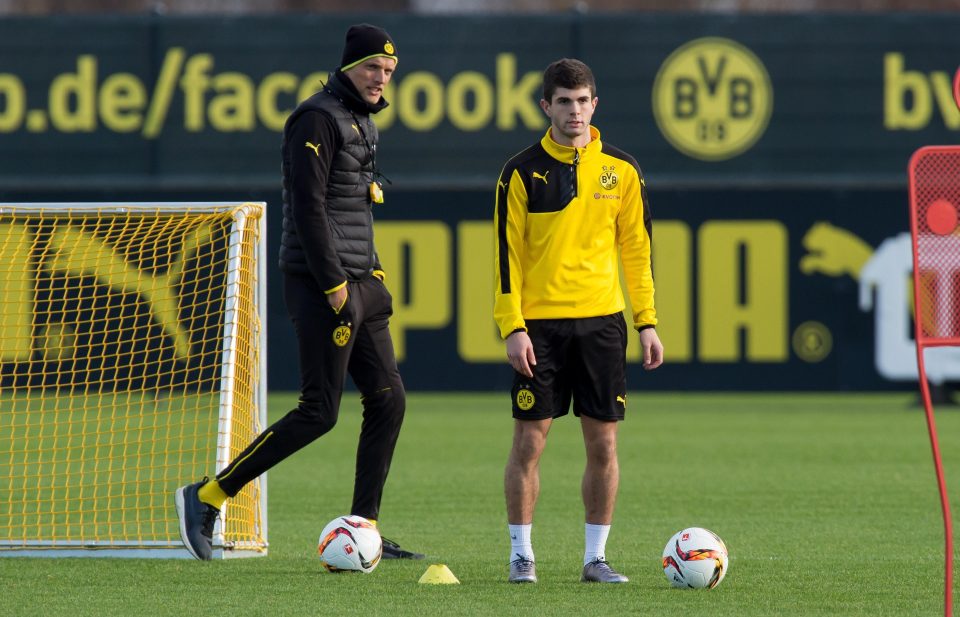  Harris revealed he was lucky enough to see Pulisic in training at Dortmund