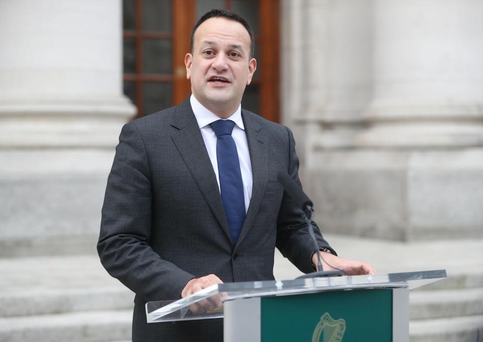  Self-regarding Leo Varadkar has been personally announced of trying to block the PM's Brexit deal