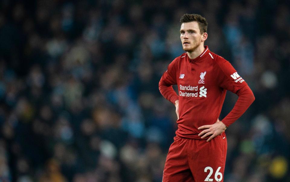  Andy Robertson thinks Man City's celebrations show how much progress Liverpool have made