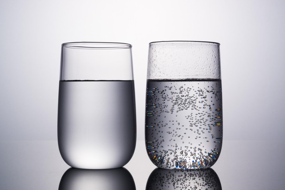 Studies have shown carbonated drinks, including fizzy water, can increase hunger levels