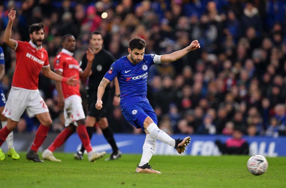  Cesc Fabregas missed a penalty in his final game at Chelsea