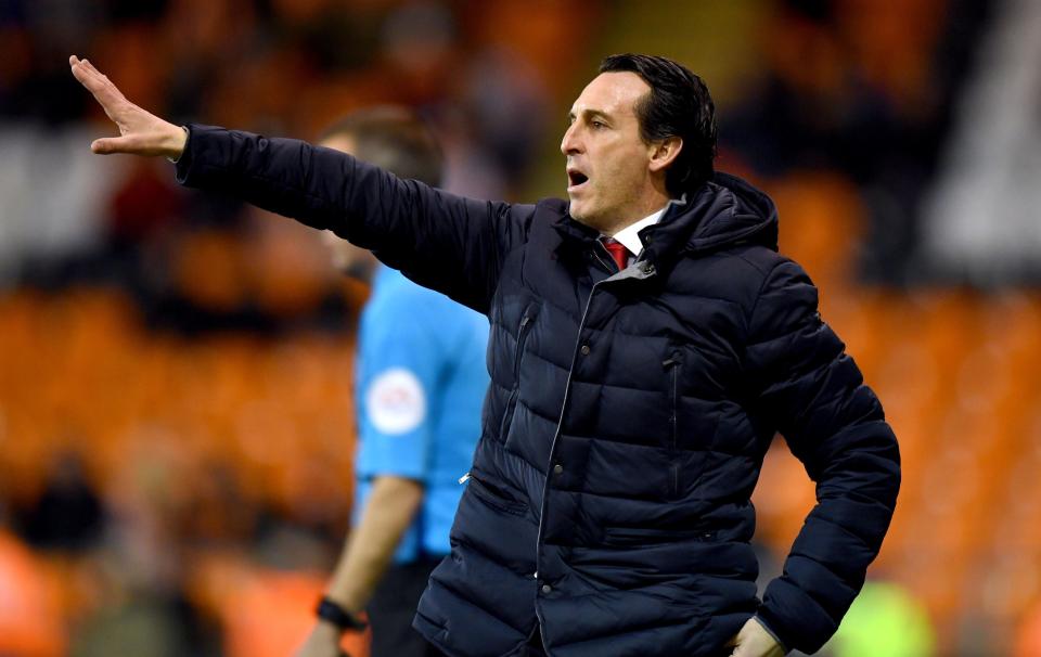  Unai Emery has made no secret of his desire to bring a winger to the Emirates