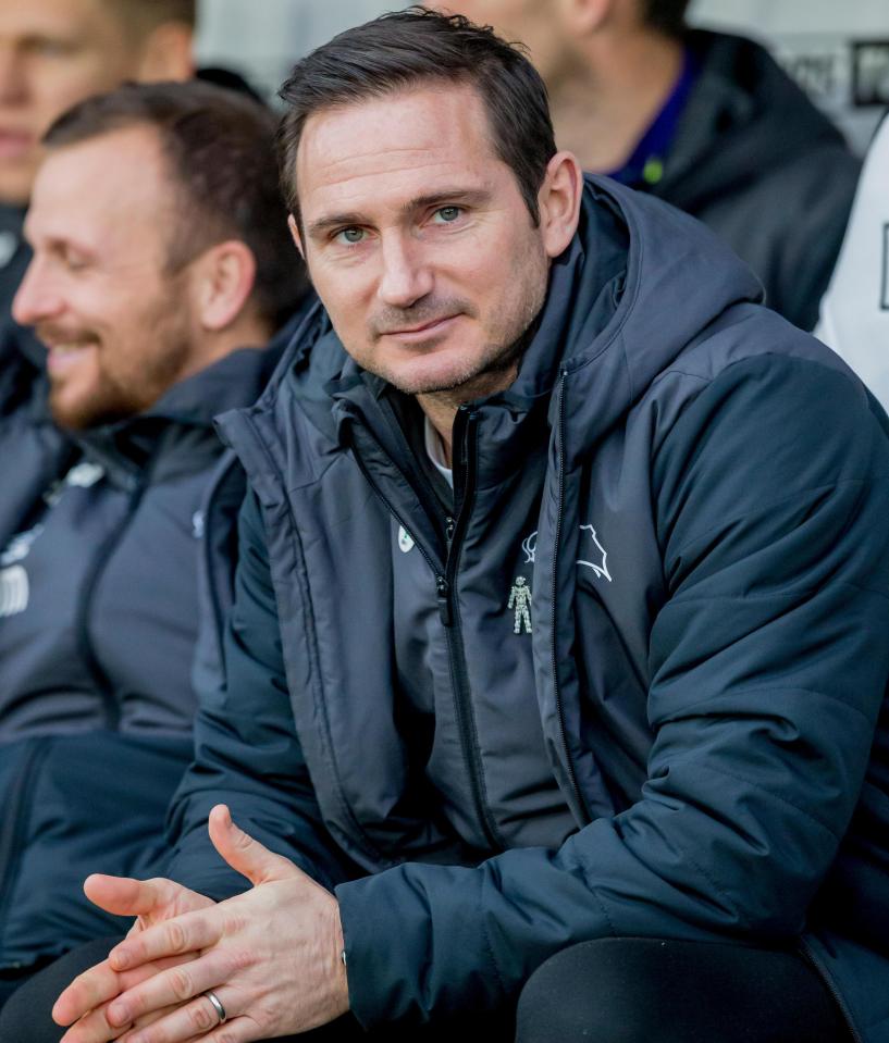  Derby boss Frank Lampard was keen to bring in the youngster to help his sides push for promotion