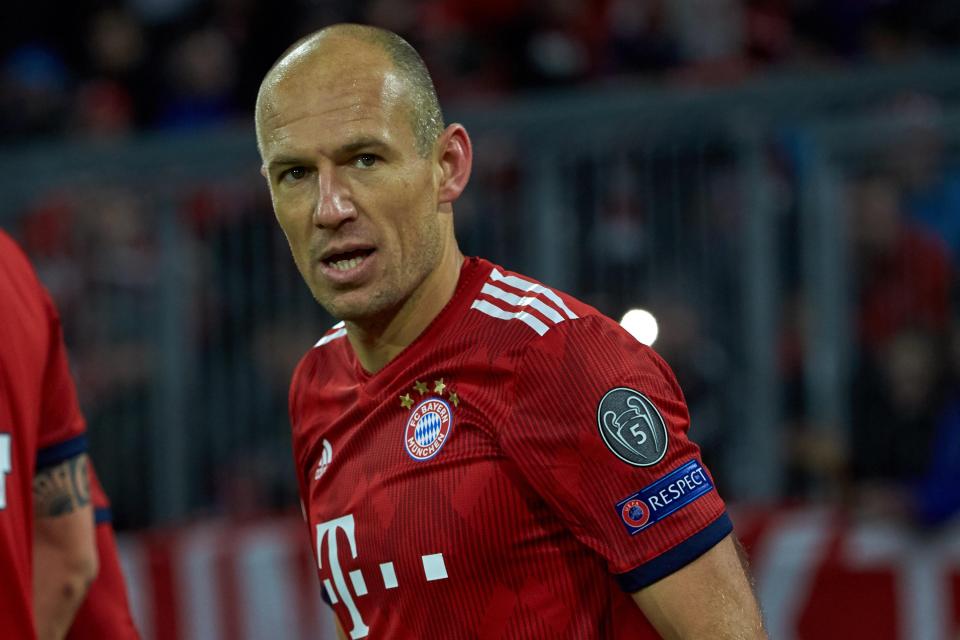  Bayern are desperate for a replacement for the outgoing Arjen Robben