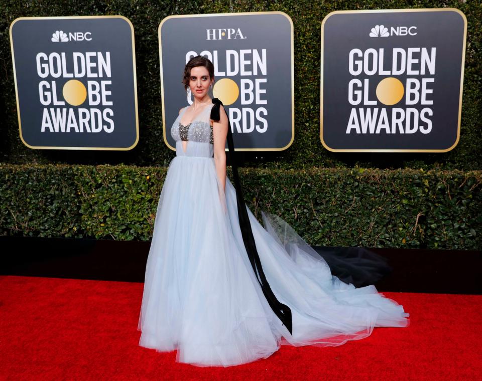  But the Golden Globe nominated actress styled it out