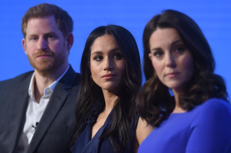  Describing Kate as a 'quintessential English rose', Carole Malone says Meghan Markle is a 'driven girl' who 'came from a totally different' background