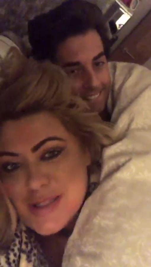  Gemma, who is dating James Argent, has been struggling to sleep during the competition