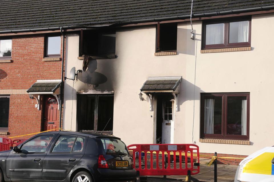  Emergency services raced to tackle the fire on York Street after the alarm was raised around 8.20pm on Sunday night