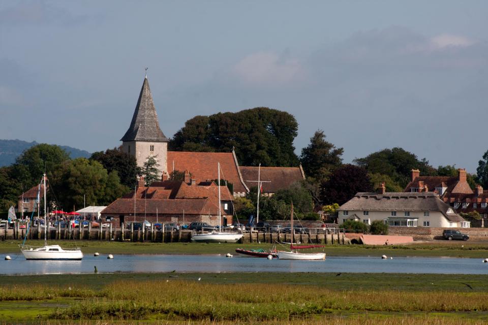  The garage is in the picturesque village of Bosham in West Sussex