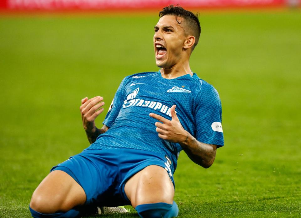  Zenit's Leandro Paredes is another option for the Blues