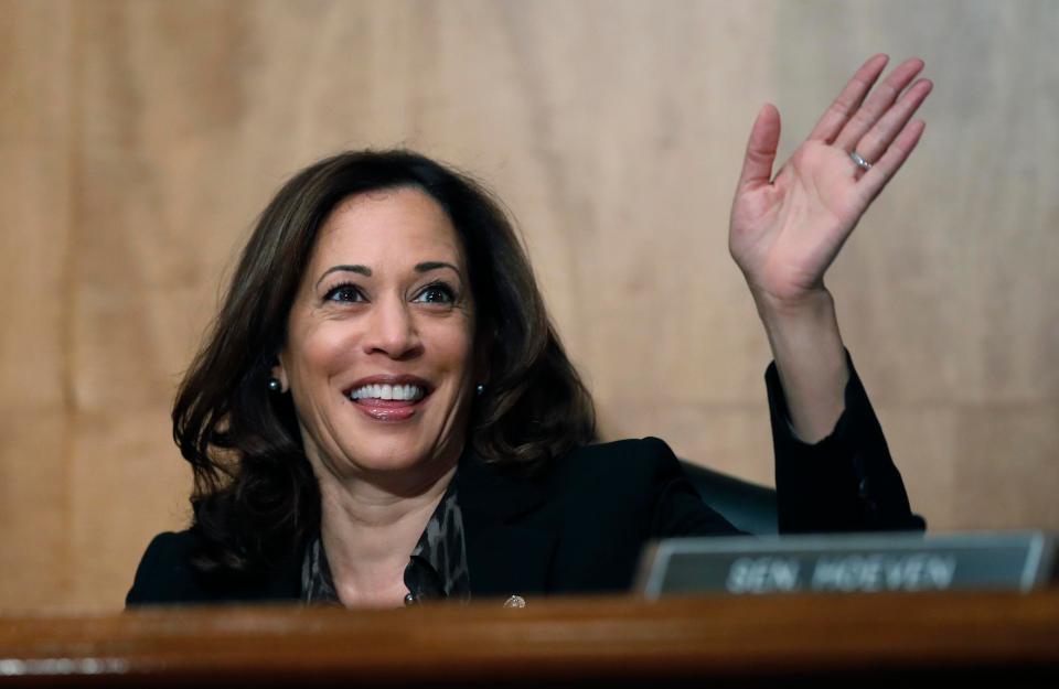  Harris was serving as the junior US Senator for California since 2017