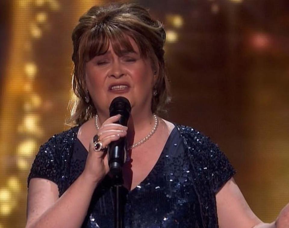  Susan wowed once again in the semi-final