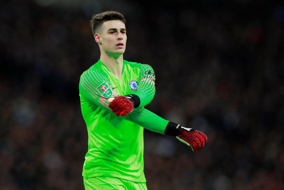  Kepa Arrizabalaga is certain to be Chelsea's No1 for years to come