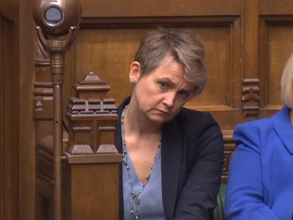  Yvette Cooper is helping to lead the Commons rebellion