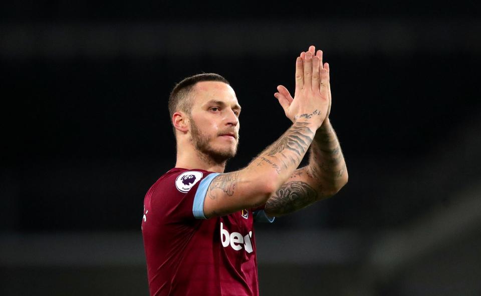  Marko Arnautovic has starred for West Ham since being deployed as a striker