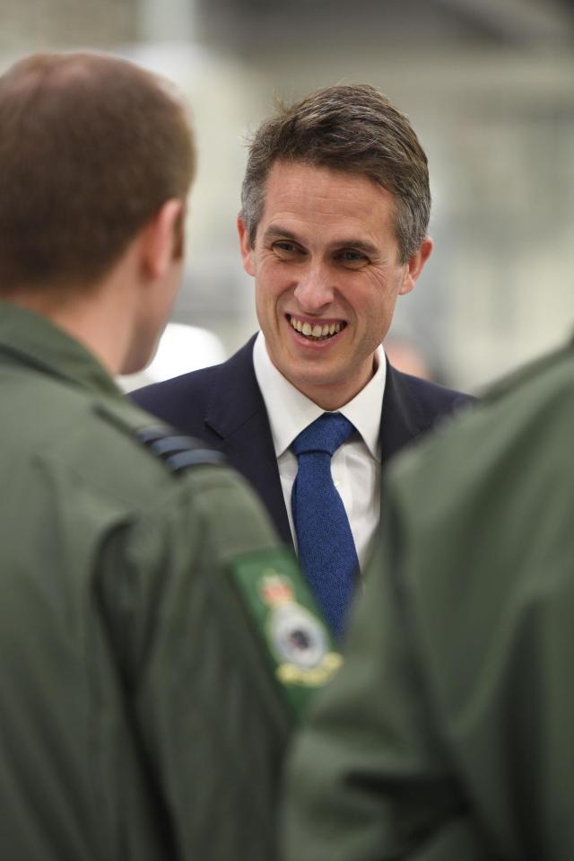  Gavin Williamson made an extraordinary suggestion to use paintballs to deter Spanish vessels off Gibraltar