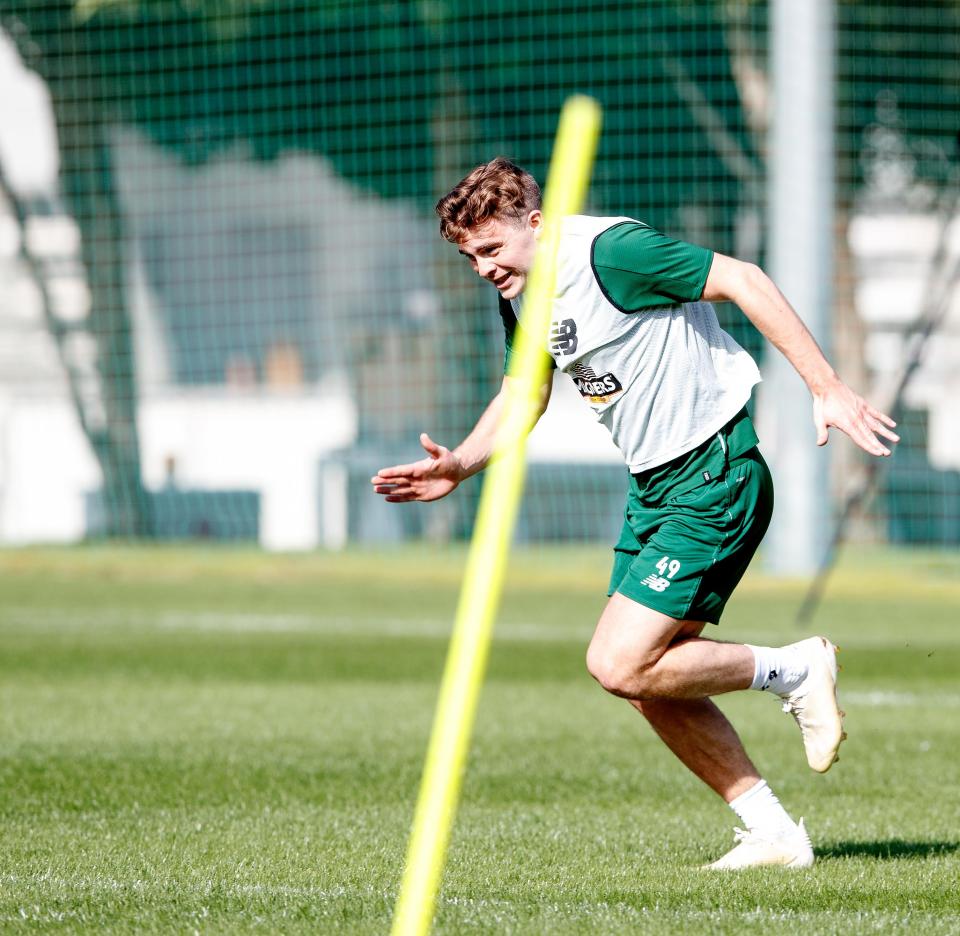  Celtic have been warm-weather training in Dubai