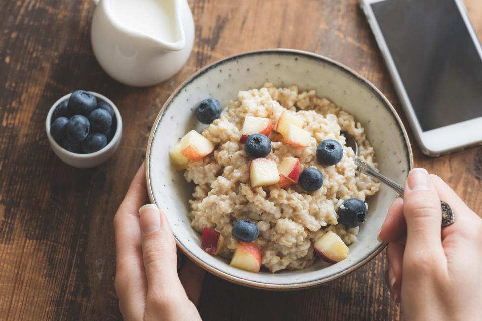  Having porridge for breakfast will increase your daily fibre intake significantly