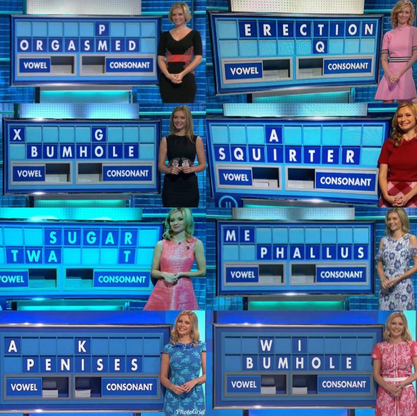  Rachel Riley amuses Twitter followers with funny words that have appeared on the show