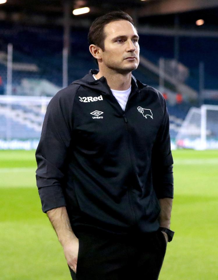  Frank Lampard cancelled his Rams session after the spy was found out