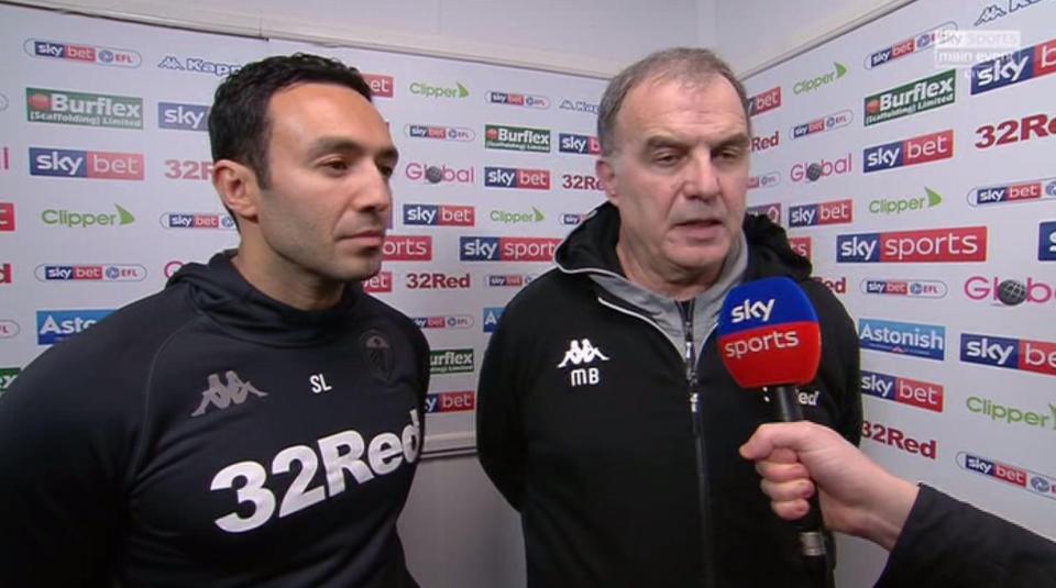  The Leeds boss admitted he had sent an employee to spy on Derby's training sessions this week