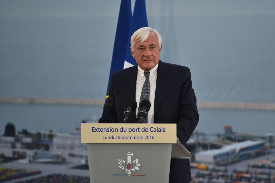 Mr Puissesseau, the President of the Calais port, rubbished claims of Brexit gridlock 