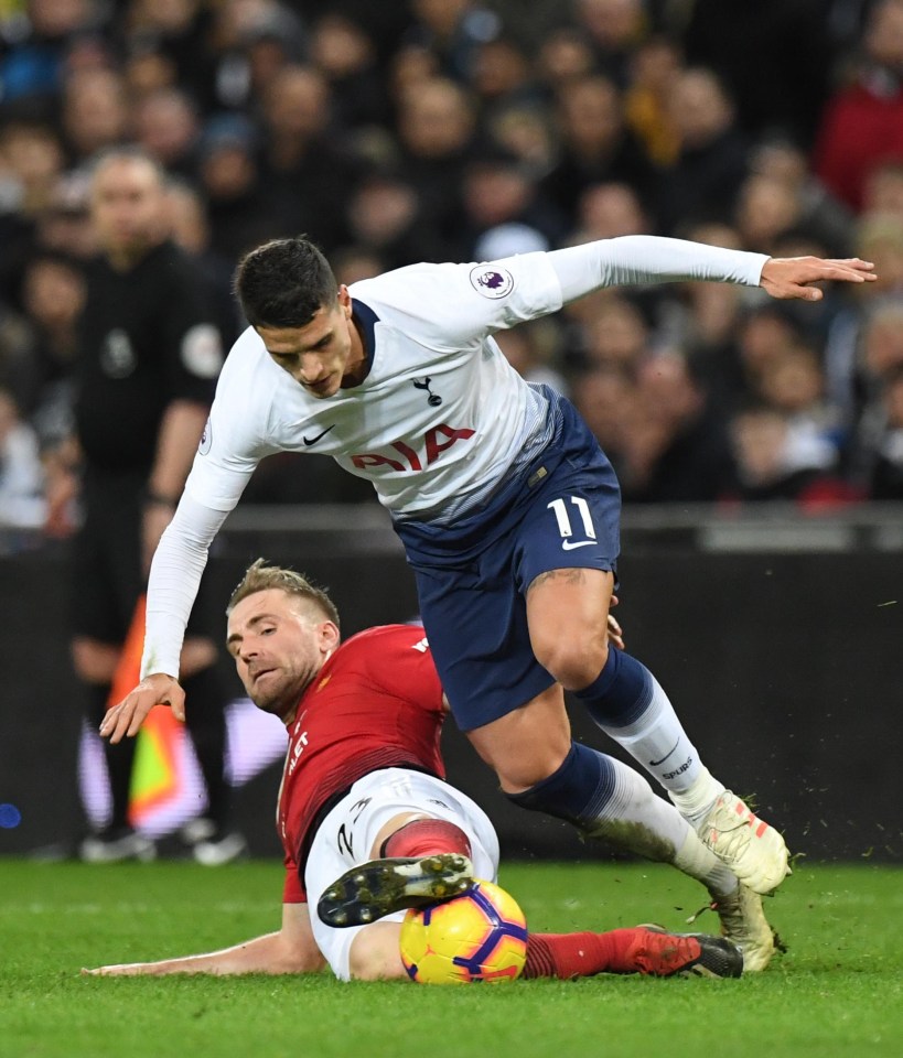 Lamela could be asked to break up play against Man Utd