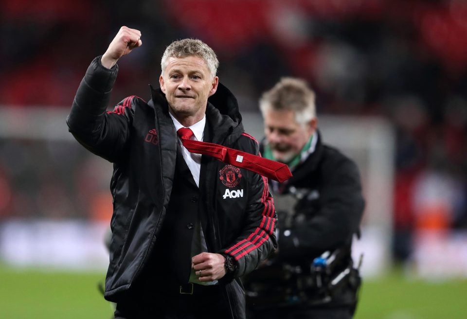  Manchester United won their sixth game in a row under the tutelage of Ole Gunnar Solskjaer