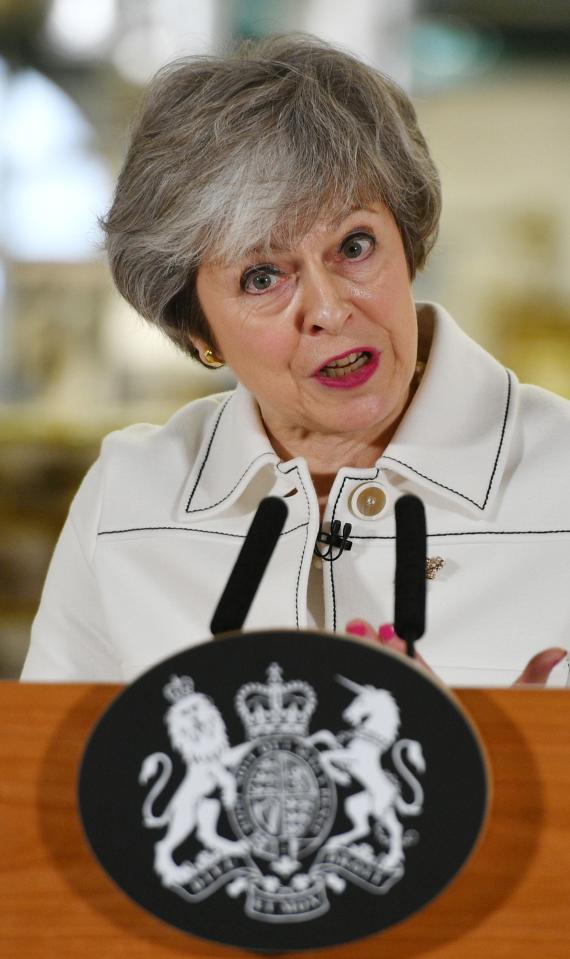  She warned that Brexit might not happen at all if MPs throw out her deal tomorrow