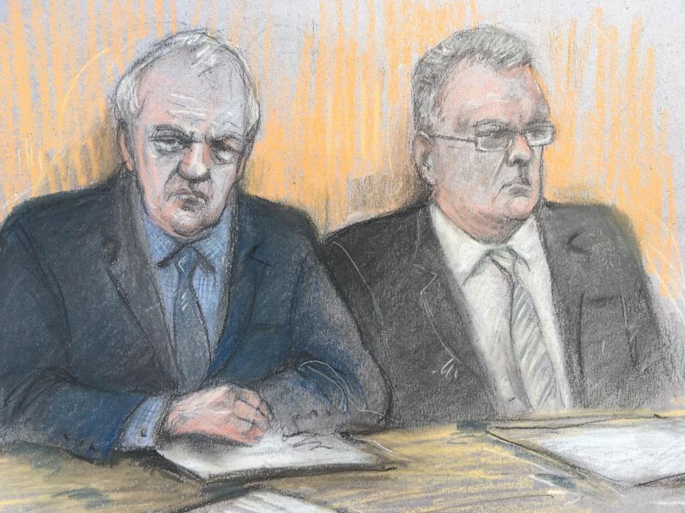  The pair in Preston Crown Court today