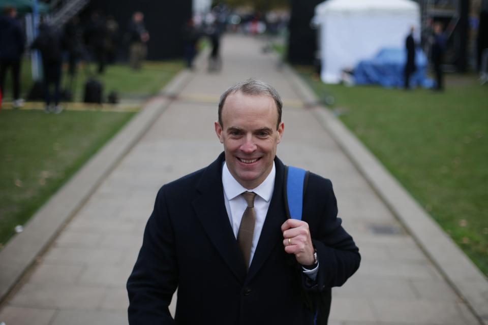  Dominic Raab quit as Brexit Secretary in protest against the deal