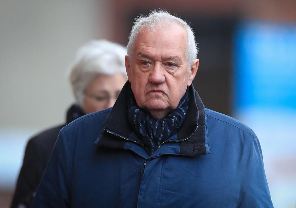  Hillsborough match commander David Duckenfield, who is accused of the manslaughter by gross negligence of 95 Liverpool supporters at the 1989 FA Cup semi-final, arriving Preston Crown Court