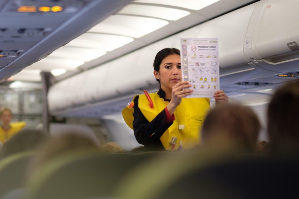  Instructions from flight attendants are often overlooked by passengers