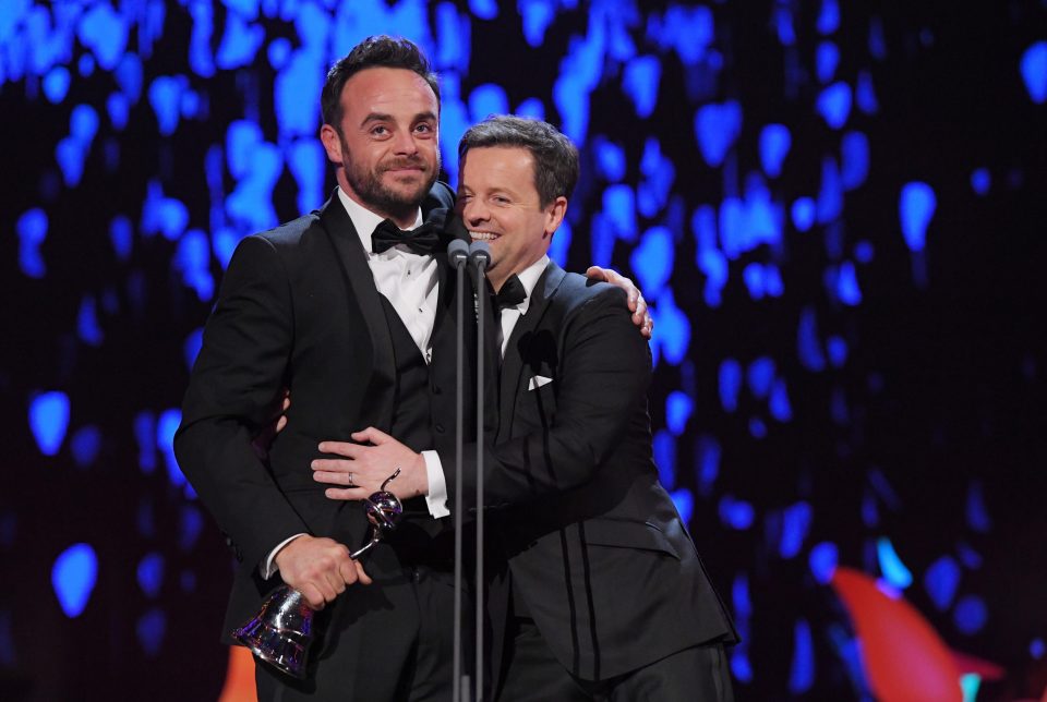  Ant and Dec have won more National Television Awards than anyone else