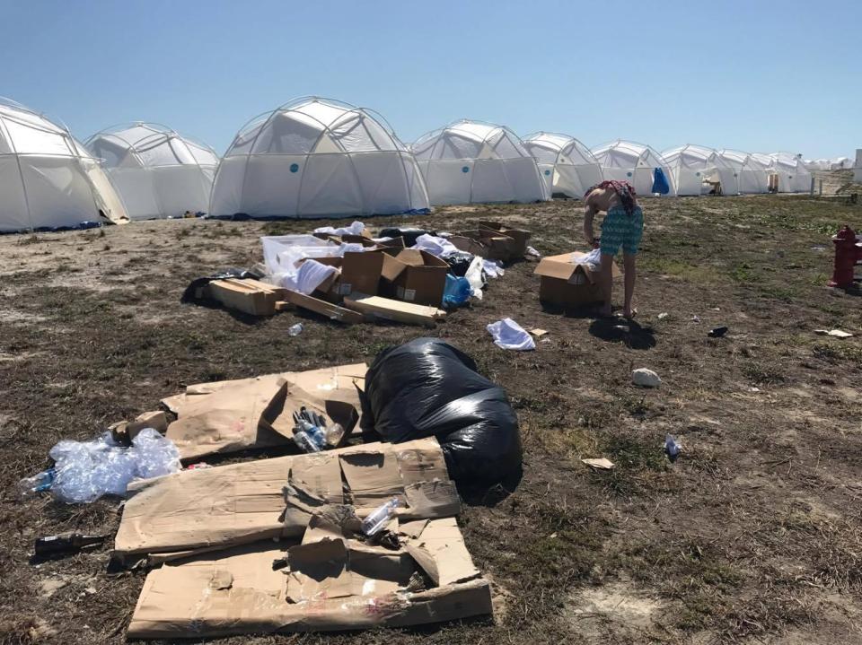  The Fyre Festival was a huge scandal and many trying to get back home were left stranded on the island