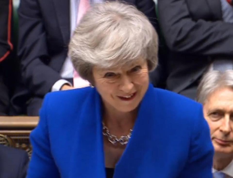  Theresa May suffered a massive defeat in the Commons on the 'meaningful vote'