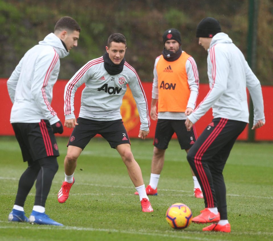  The squad are getting ready for Saturday's match against Brighton