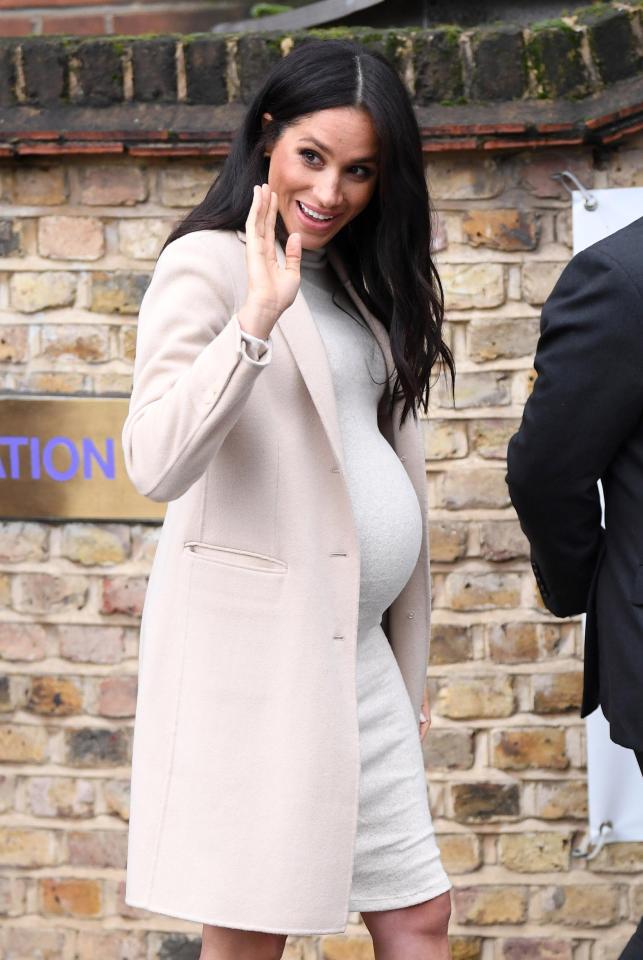  Meghan Markle today headed to Mayhew for her first visit as patron